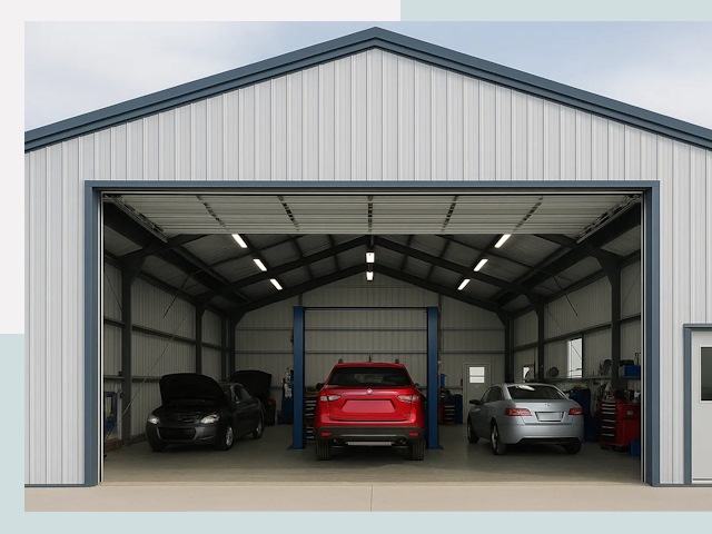 Ангары из сэндвич панелей от 612 руб. в Москва