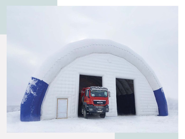 Мобильные ангары в Москве