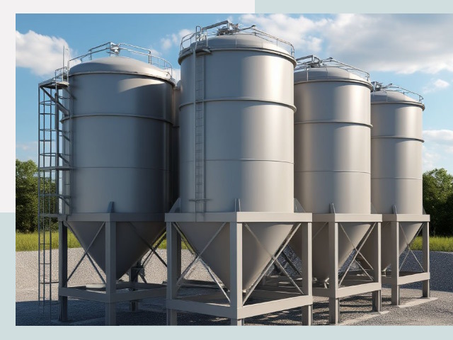 Металлические силосы от СтальСтрой-Мск по цене 612 руб.