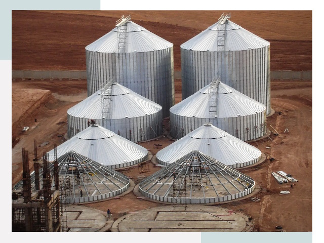 Строительство зерновых силосов в Москве