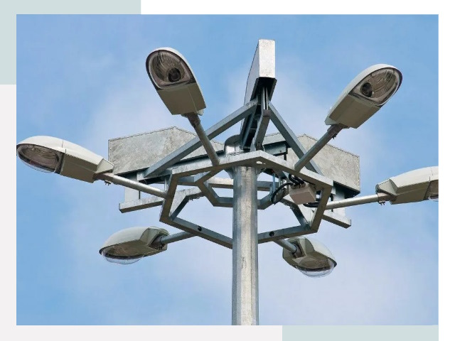 Монтаж осветительных мачт в Москве