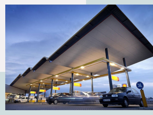Навесы для АЗС в Москва от 612 руб. - Защита и комфорт
