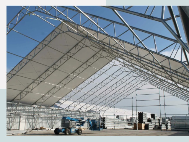 Каркасно-тентовые сооружения от СтальСтрой-Мск по цене 612 руб.