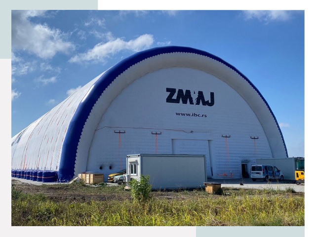 Брендирование ангаров в Москве