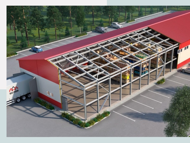 Проектирование ангаров в Москве от 612 руб.